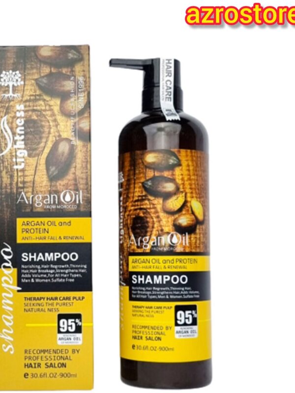شامپو آرگان ۹۰۰ میلی لیتر ضد ریزش و تقویت کننده بدون سولفات