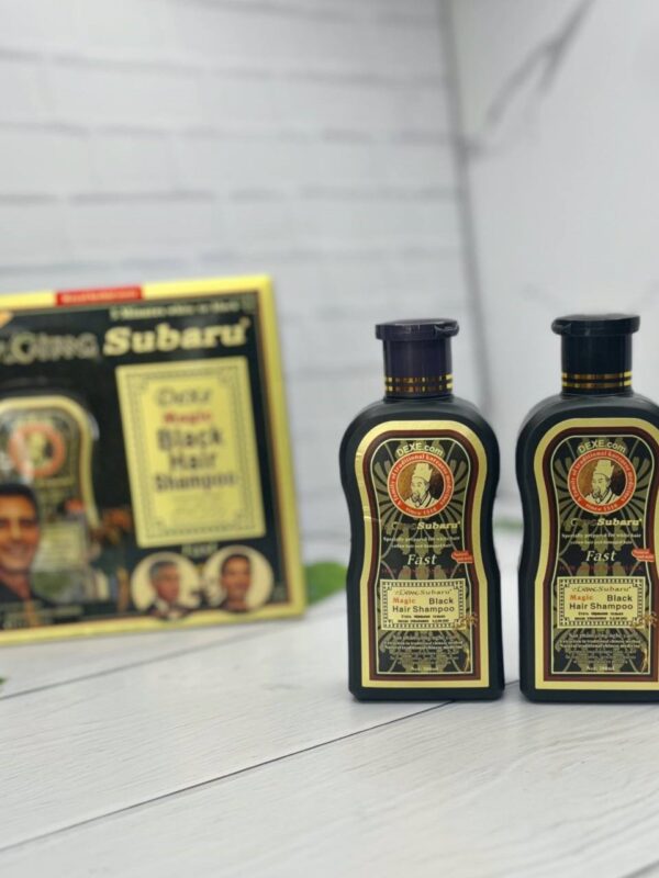 شامپو رنگ و رفع سفیدی مو سوبارو مدل فست بسته ۲ عددی