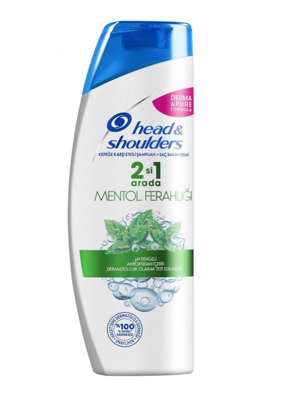 شامپو ضد شوره عصاره نعنا 2 در 1 هد اند شولدرز ۳30 میل