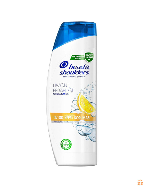 شامپو هد اند شولدرز مدل LEMON FRESH مناسب موهای چرب 330 میل